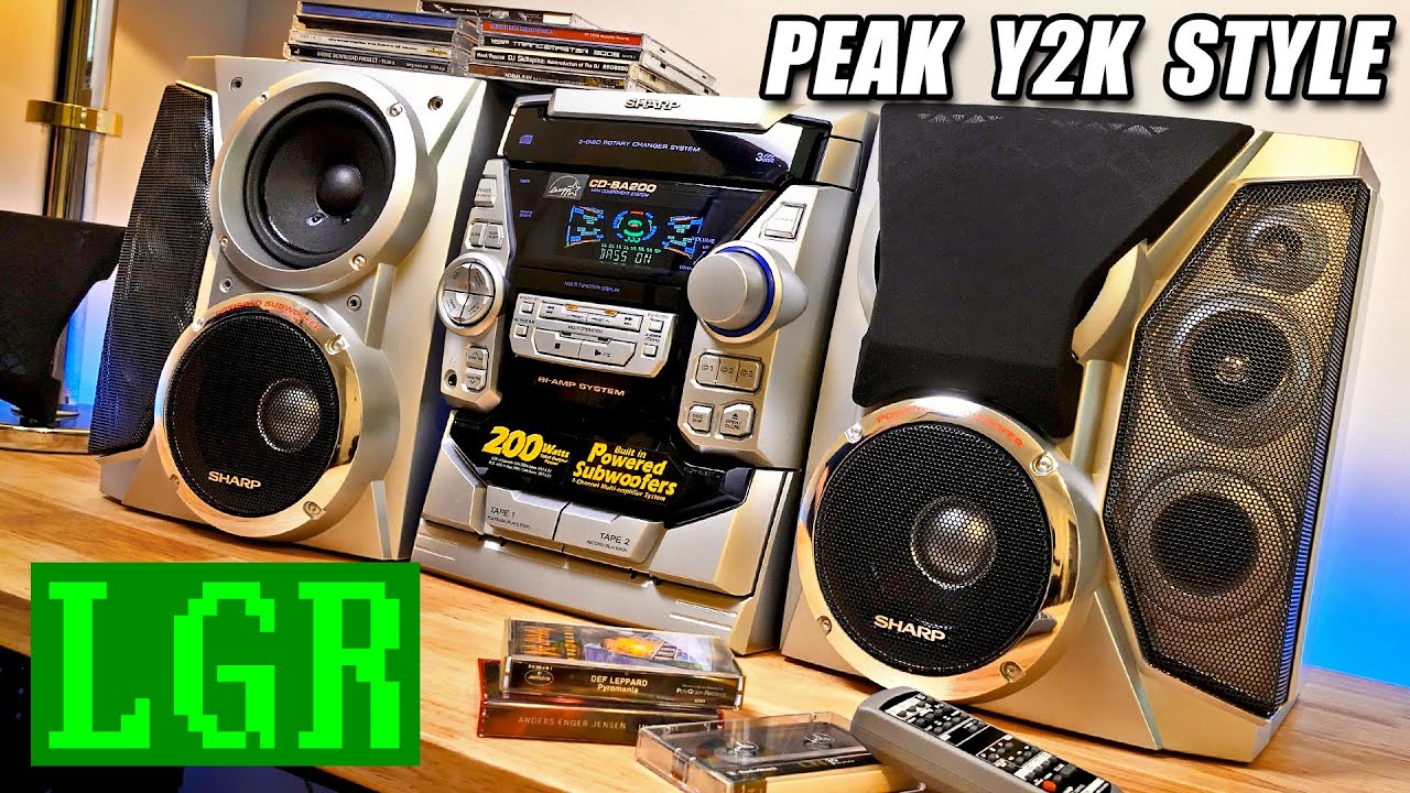 Unboxing a NEW 25-Year-Old Stereo! Sharp CD-BA200 from 2000 cover art