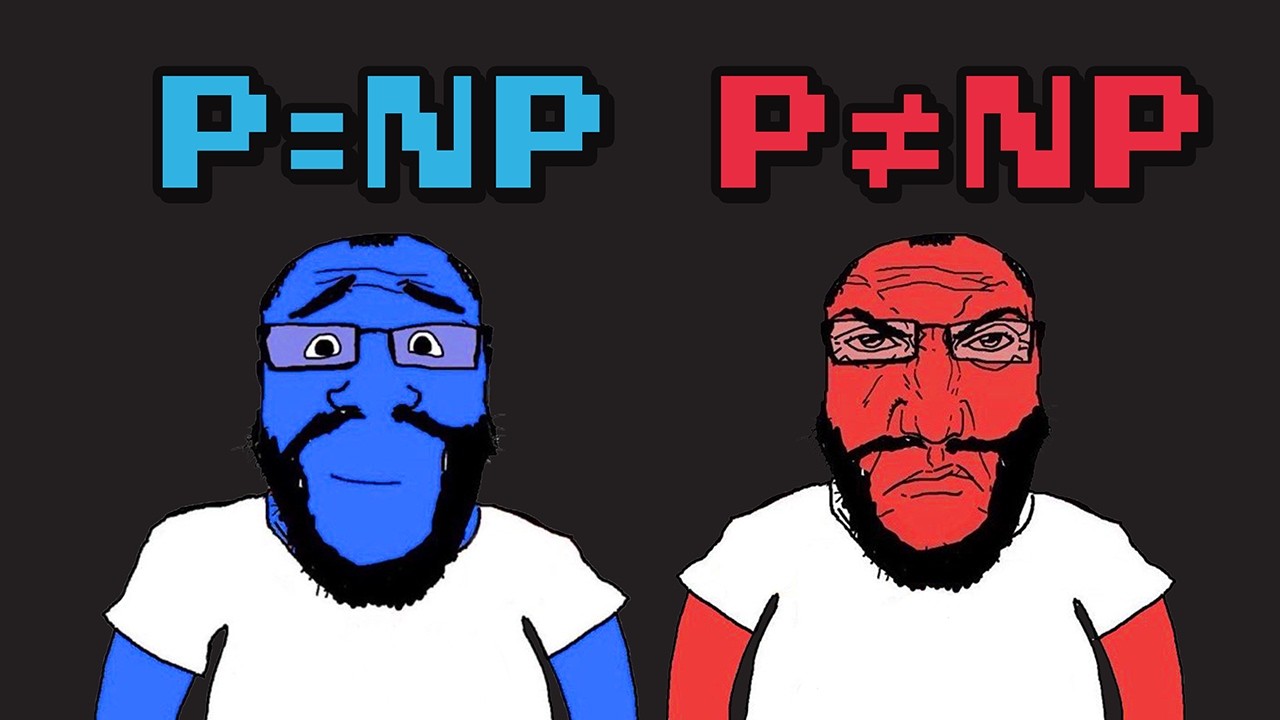 The greatest unsolved problem in computer science... cover art