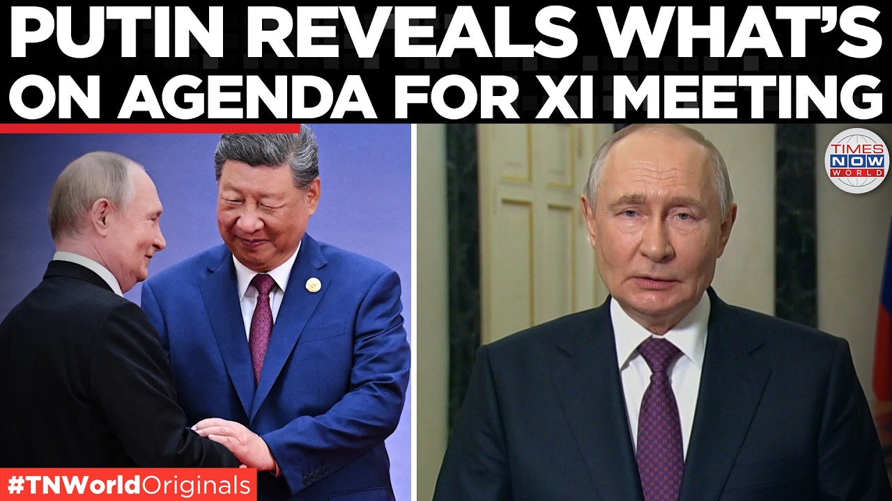 "LIMITLESS ALLIANCE!" Putin to Meet Xi for 40 Secret Deals, Days After Trump Summit! cover art