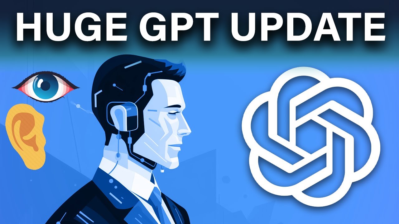 ChatGPT Can NOW See, Hear & Speak! (HUGE GPT Update) cover art