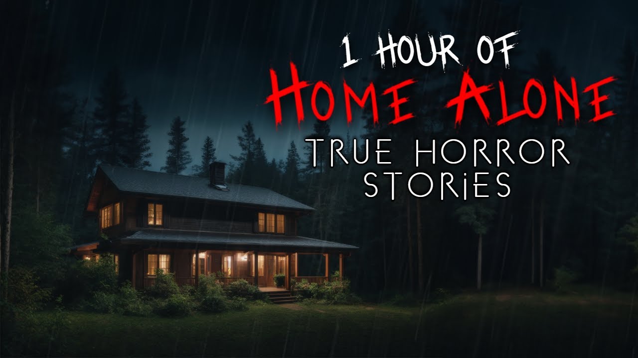 1 Hour of Home Alone on Rainy Night Horror Stories | Vol. 1 (Compilation) cover art