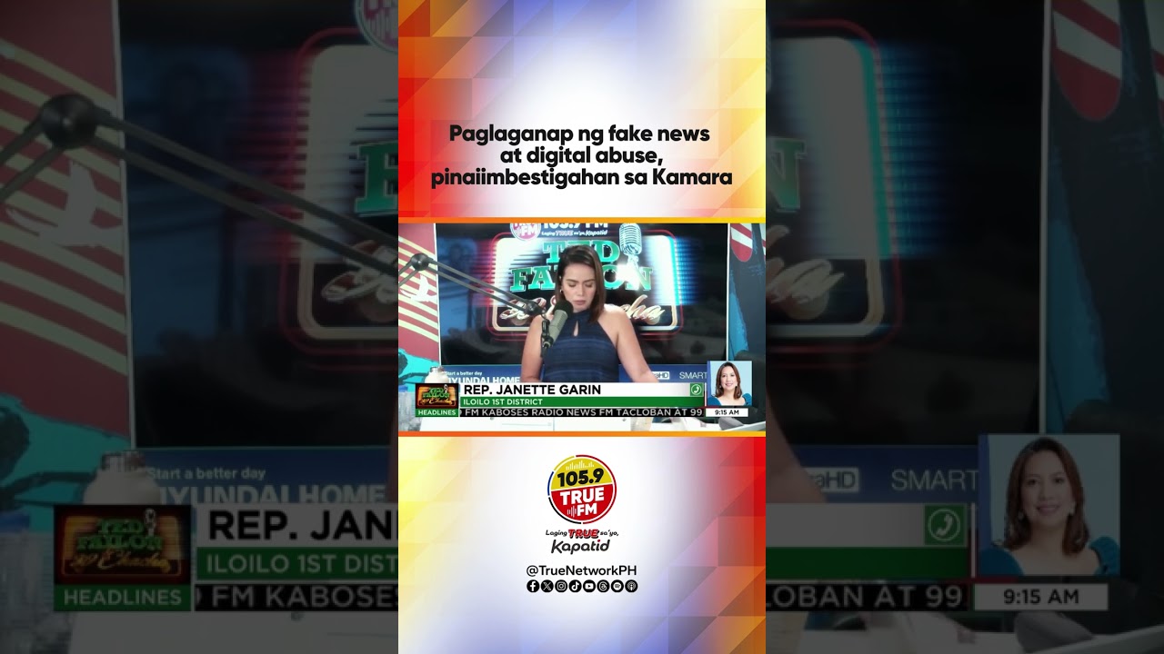 Paglaganap ng fake news at digital abuse, pinaiimbestigahan sa Kamara | Ted Failon & DJ Chacha cover art