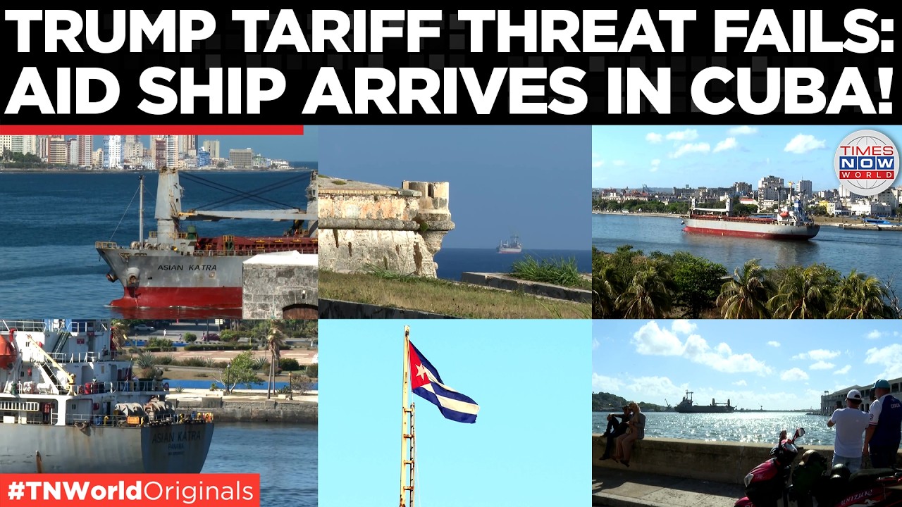 Mexico Defies Trump’s Oil Blockade: Emergency Aid Ship Docks in Havana Amid Blackouts cover art