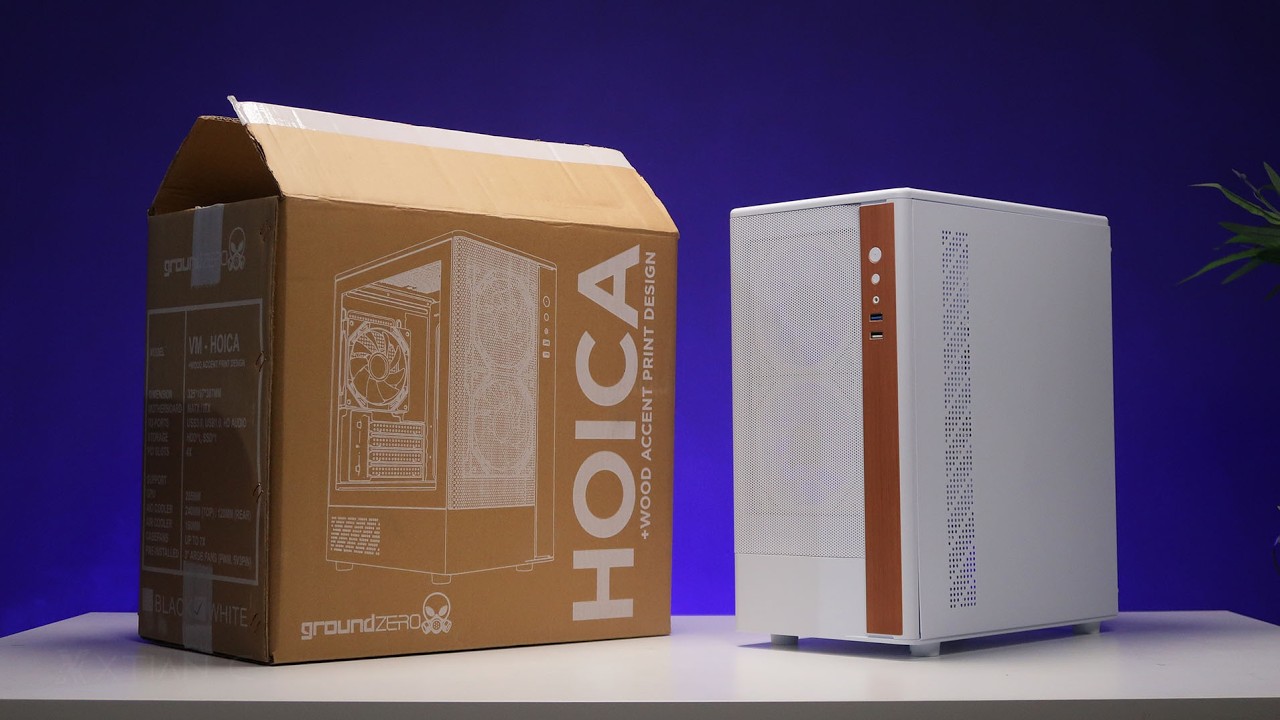 unboxing GroundZero Hoica mATX BUDGET PC Case [Ph] cover art