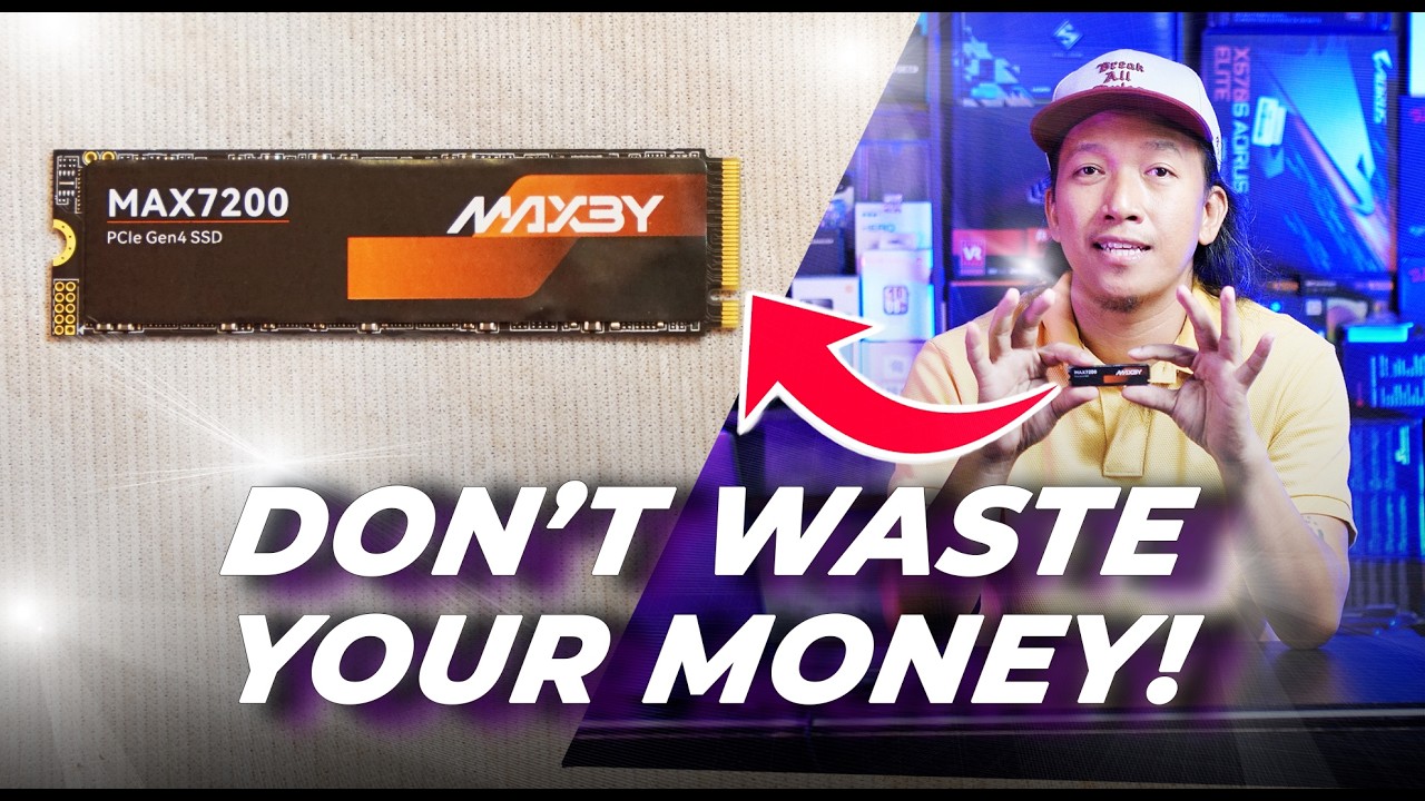 Paano Bumili ng NVME SSD Beginner's Guide 2026 | Don’t Buy the WRONG Storage | Maxby MAX7200 Review cover art