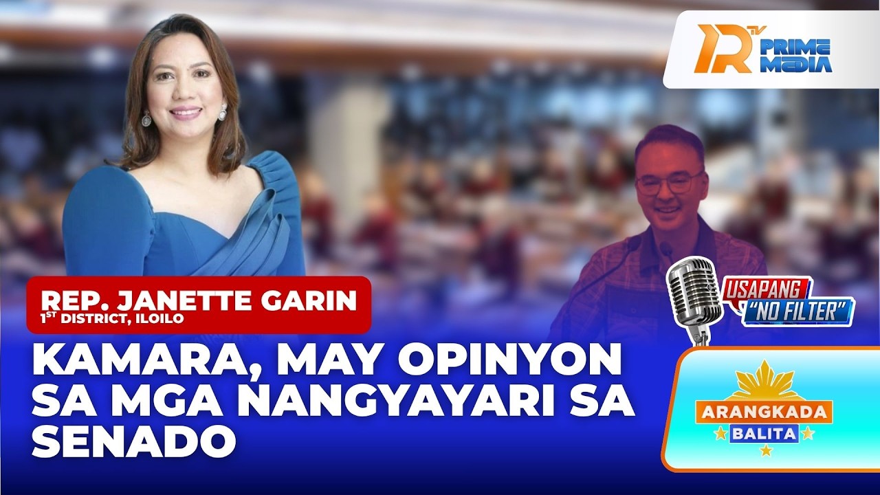 Kamara, Inilahad ang Posisyon sa mga Nangyayari sa Senado | Arangkada Balita cover art