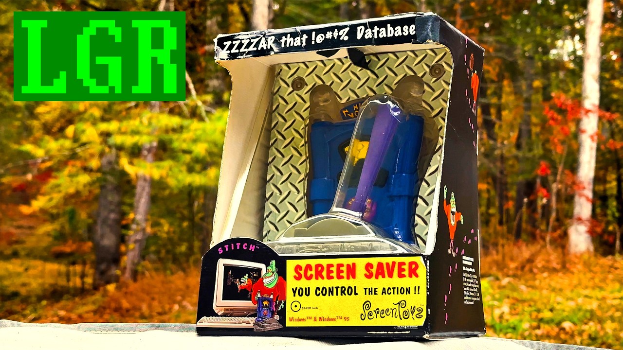 ScreenToyz Screensavers: $10 Million Failure from 1994 🎃 An LGR Halloween Thing cover art