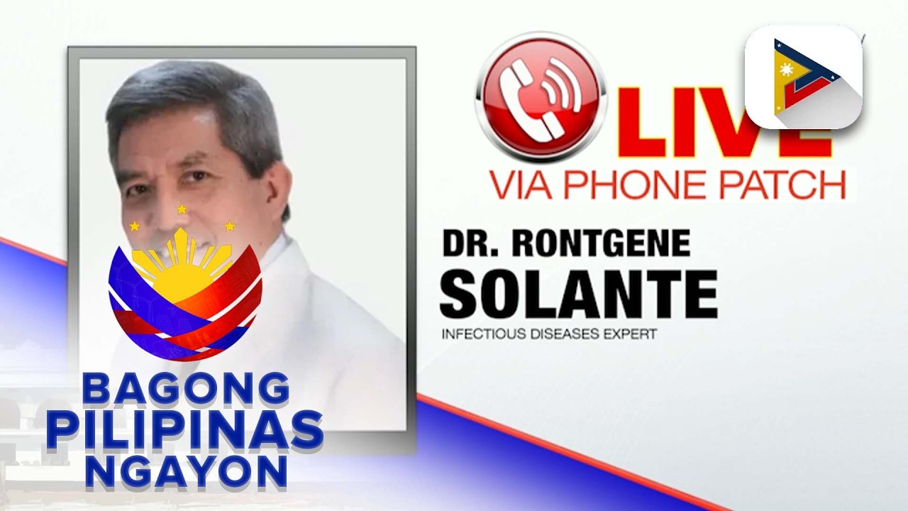 Panayam kay Infectious diseases expert Dr. Rontgene Solante ukol sa mga dapat tandaan at iwasan... cover art