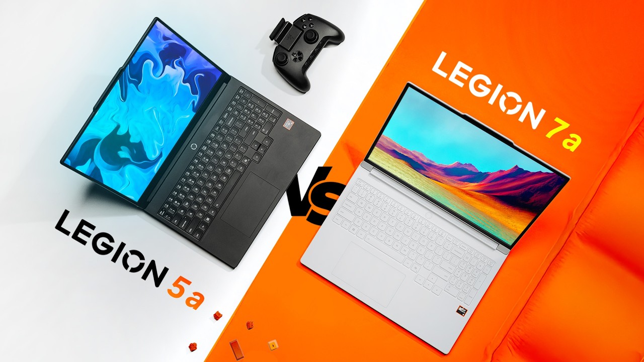 LEGION 5a vs 7a - The Best AMD Gaming Laptops Compared cover art