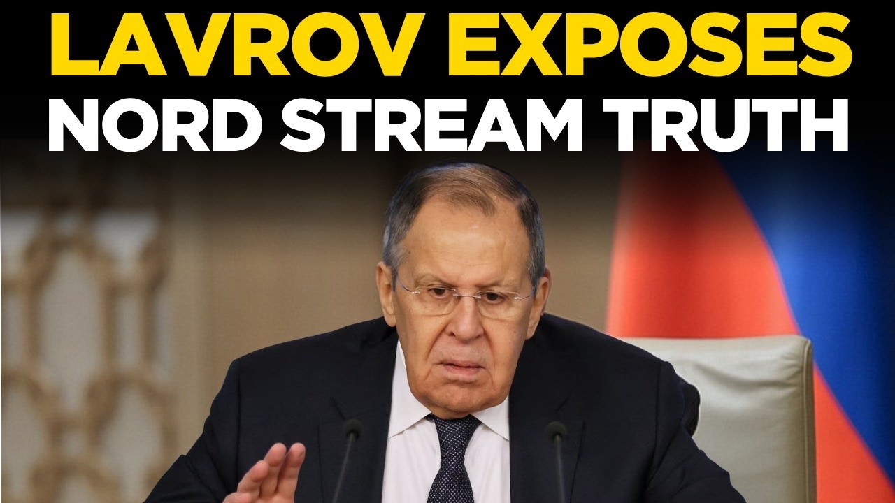 LIVE: Russian FM Sergey Lavrov addresses Nord Stream explosion and global security crisis cover art
