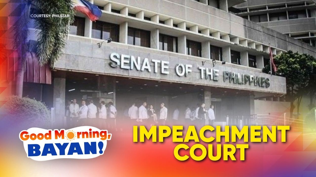 Senate impeachment court, nakatakda nang litisin si VP Duterte | Good Morning Bayan cover art