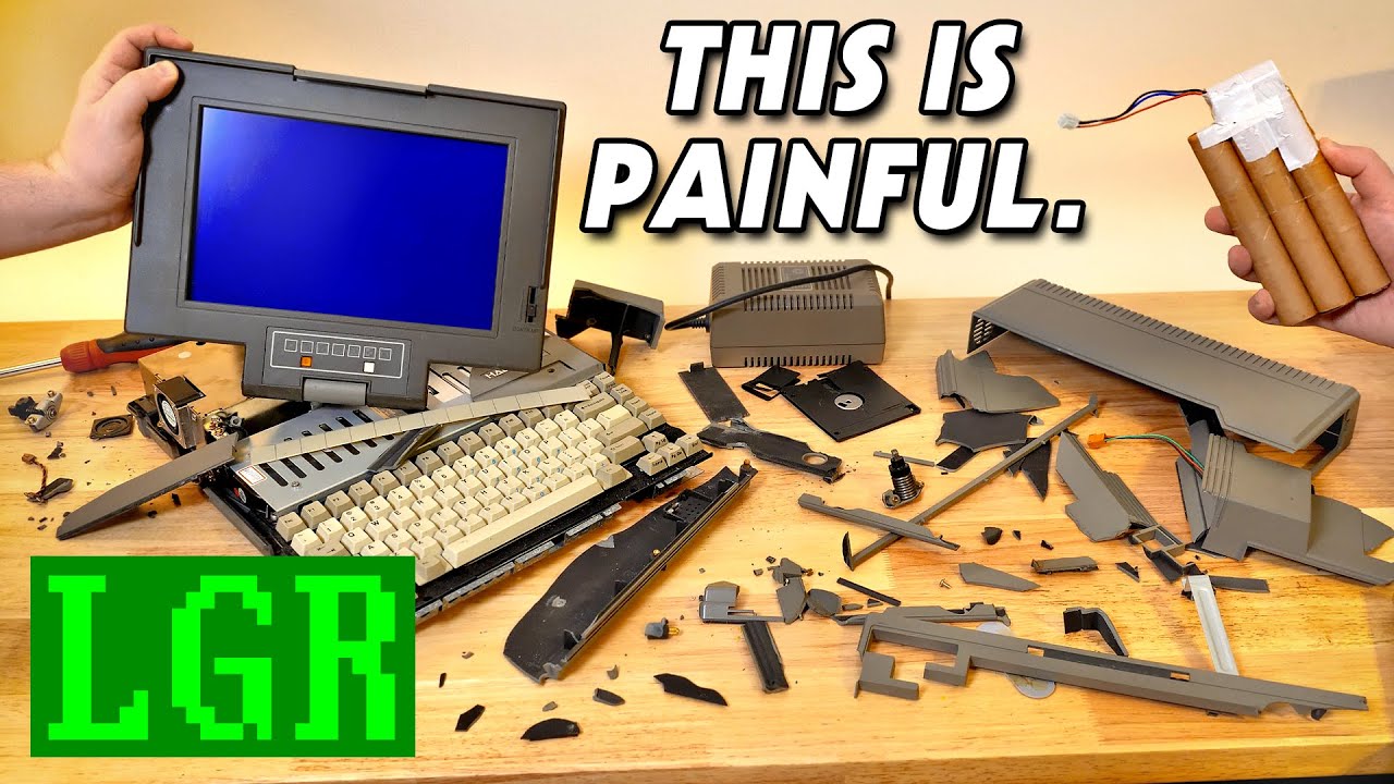 History Destroyed in Shipping: Can we save an 80s HALiKAN laptop? cover art