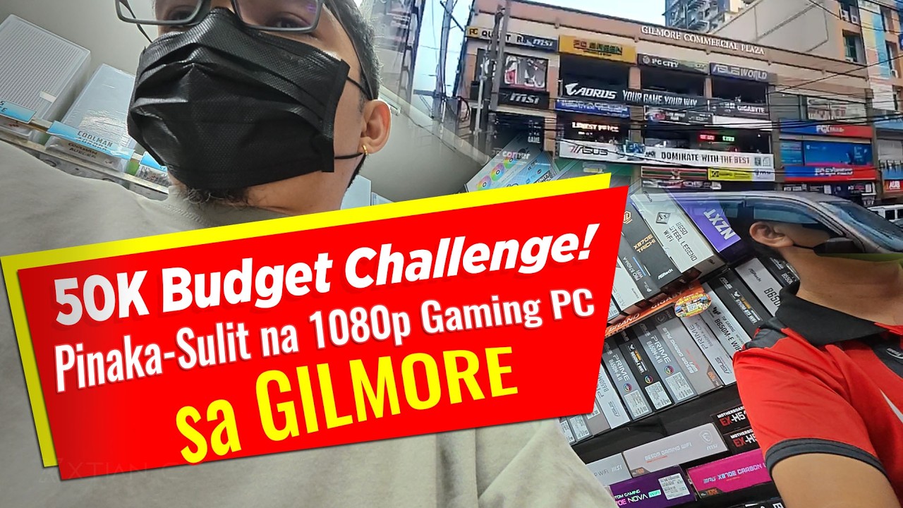Canvassing for the Best ₱50K BUDGET 1080p Gaming PC sa Gilmore [Ph] cover art