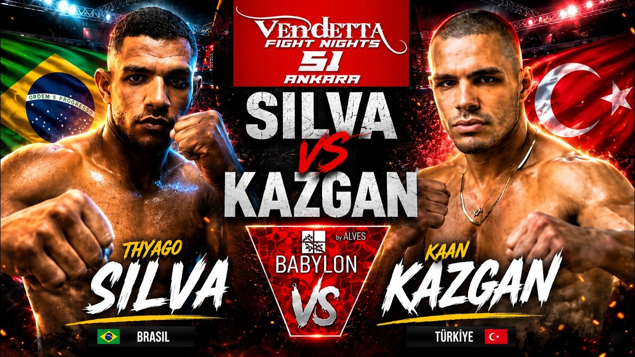 Kaan Kazgan VS Thyago Silva | Vendetta 51 | Ankara