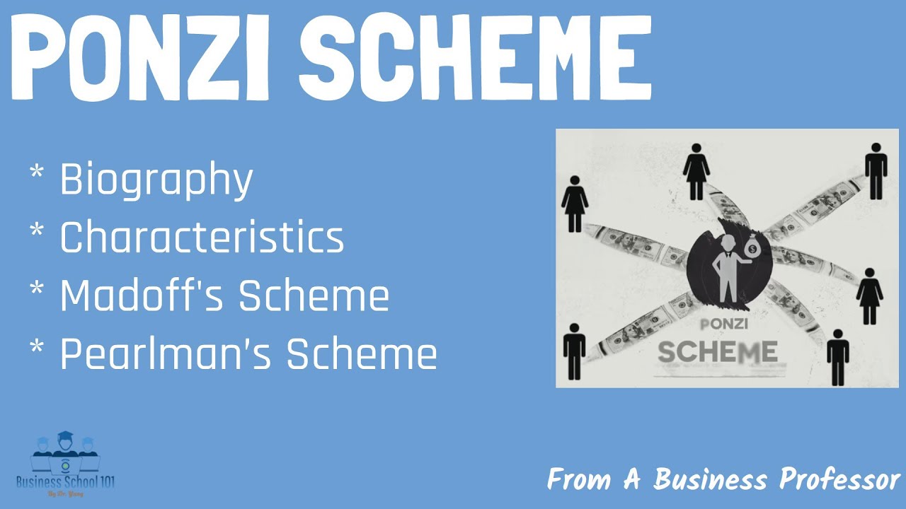What is Ponzi Scheme? | From A Business Professor #ponzi #madoff cover art