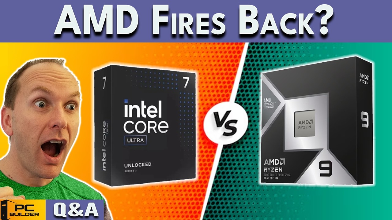 🛑 AMD Launches Ryzen 9950X3D2 🛑 Full Specs vs Intel Ultra 7 270K March Q&A cover art