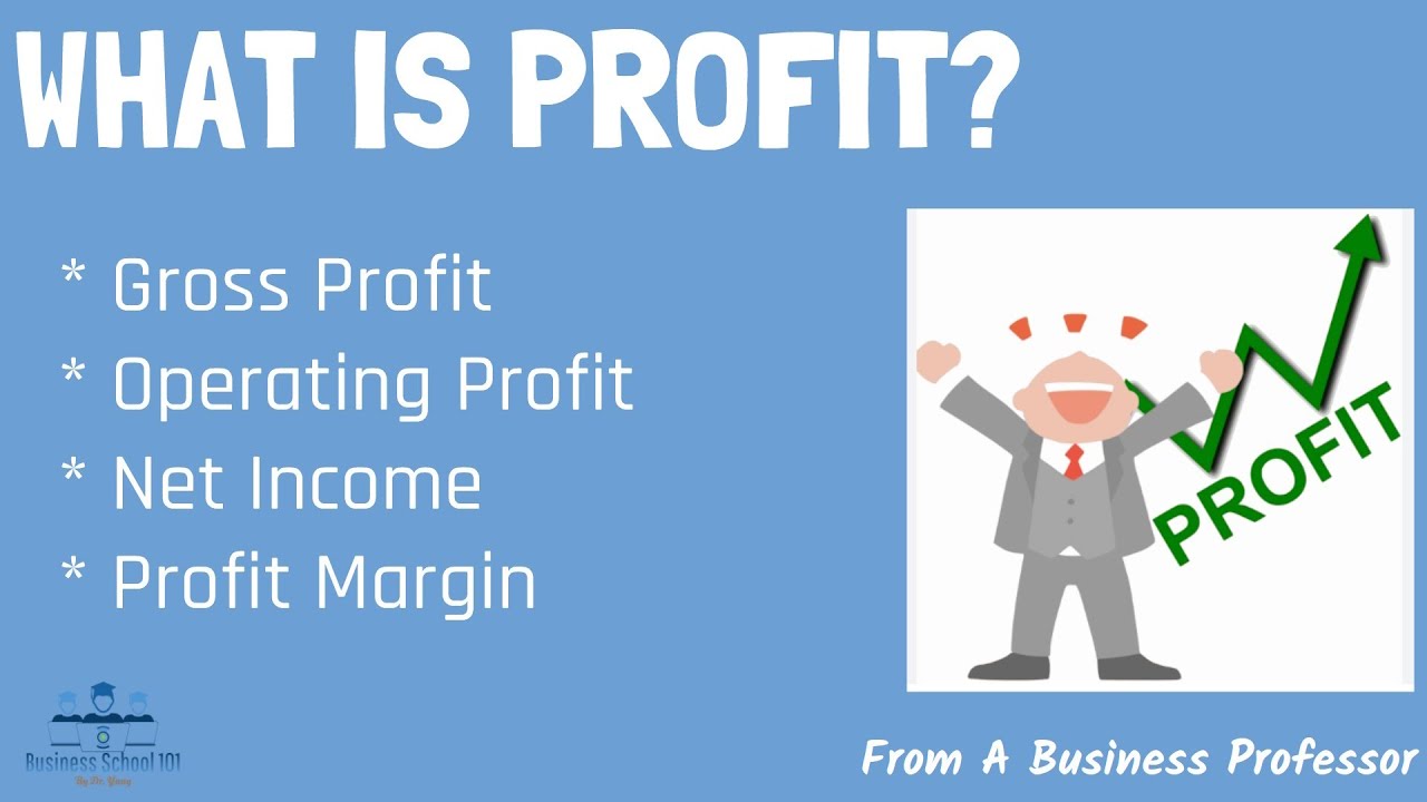 What is Profit? (Gross Profit, Operating Profit, Net Income) | From A Business Professor cover art