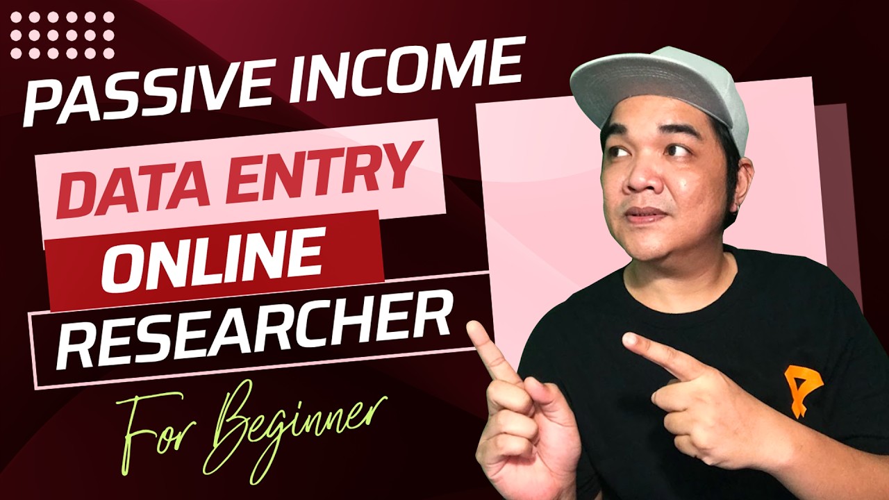 Data Entry Online Researcher Job Work From home Job For No Experience Virtual Assistant Tutorial cover art