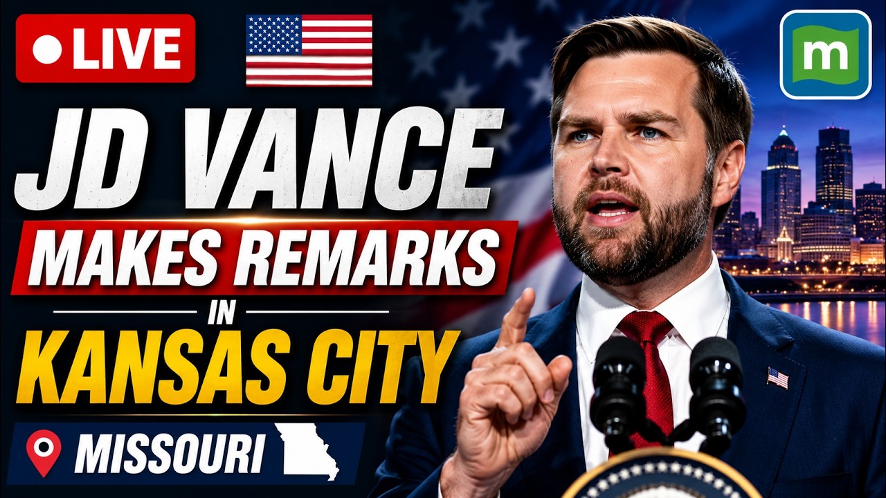 WATCH LIVE: JD Vance Makes Remarks in Kansas City, Missouri | N18G cover art