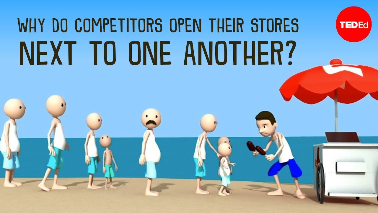 Why do competitors open their stores next to one another? - Jac de Haan cover art