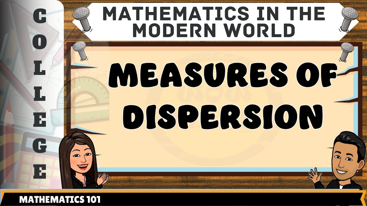 MEASURES OF DISPERSION cover art