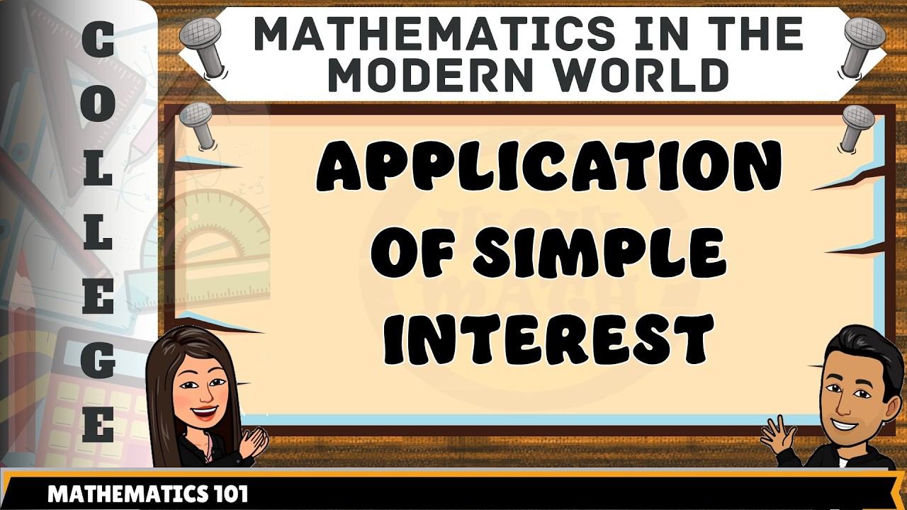 APPLICATION OF SIMPLE INTEREST cover art