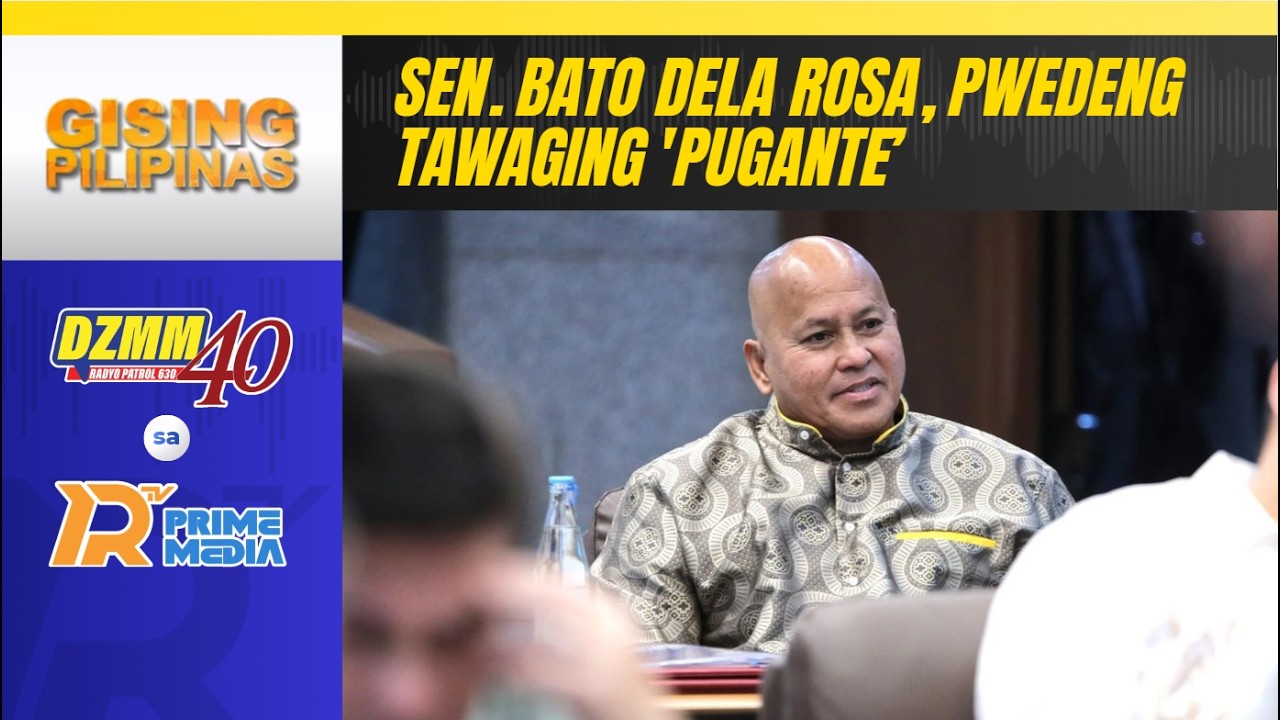 Sen. Bato Dela Rosa, pwedeng tawaging 'pugante': Former Justice Carpio | Gising Pilipinas cover art