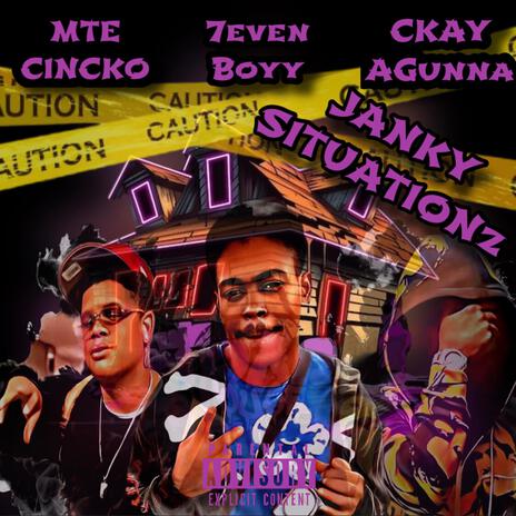 Janky Situationz ft. 7even Boy & Ckay AGunna cover art