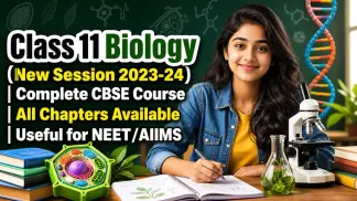 Class 11 Biology (New Session 2023-24) | Complete CBSE Course | All Chapters Available | Useful for NEET/AIIMS (2026) poster