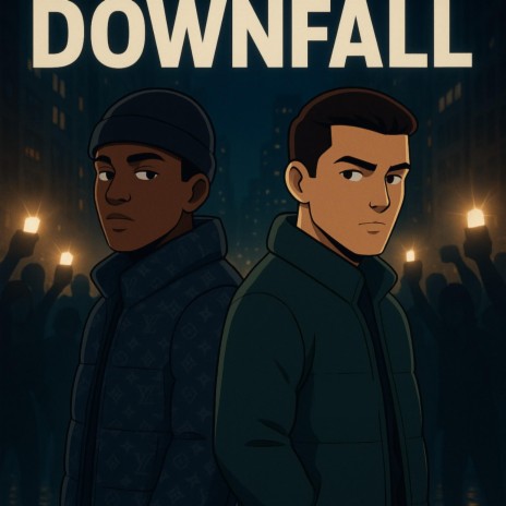 Downfall ft. Geewham & LuhB4 cover art