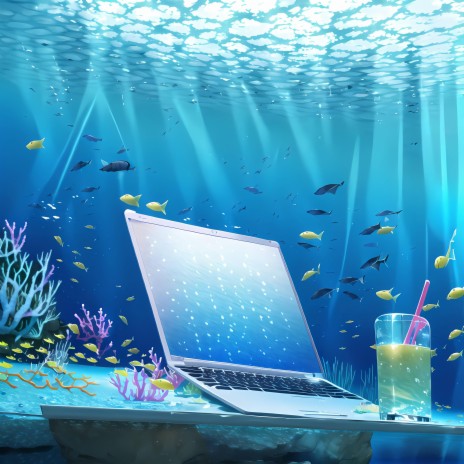 Laptop Unterwasser cover art