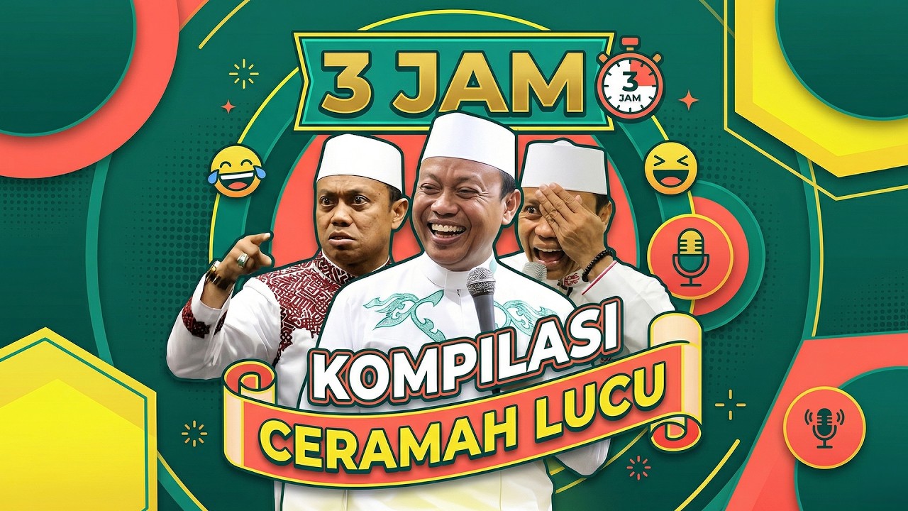 3 JAM SPESIAL KOMPILASI CERAMAH LUCU USTADZ DAS'AD LATIF cover art