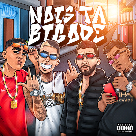 Nois Ta Bigode ft. MC CH da Z.O & THE 081 cover art