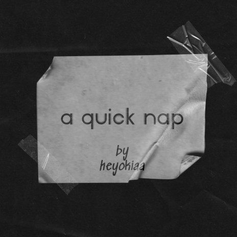 a quick nap cover art