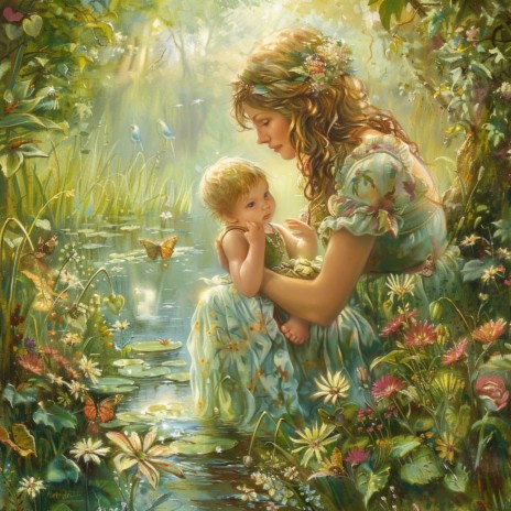 Canción De Cuna Bajo Dosel De Pinos ft. Baby Lullaby Universo & Música de cuna cover art