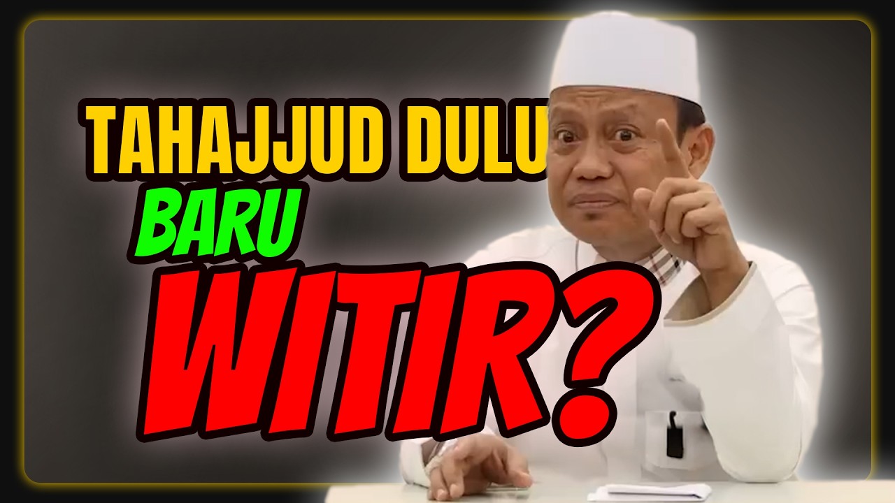 Habis Taraweh Langsung WITIR atau Tunggu Tahajjud dulu ? - Ustadz Das'ad Latif Menjawab! cover art