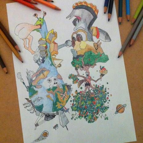 The past cover art