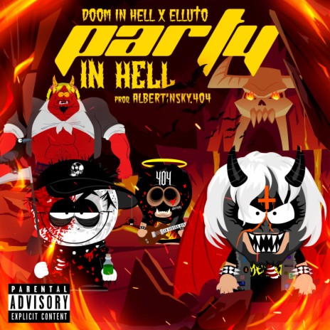 Party in Hell ft. ELLUTO & Albertinsky.404 cover art