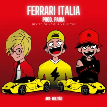 Ferrari Itália ft. Saint GI & Valle YNY cover art
