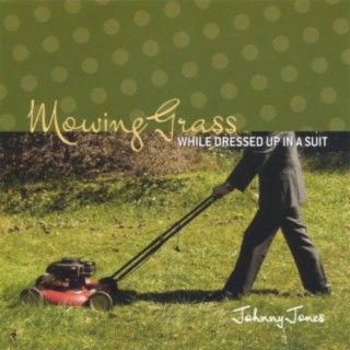 Mowing Grass While Dressed Up In A Suit