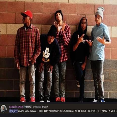 tony hawk skater meal cover art