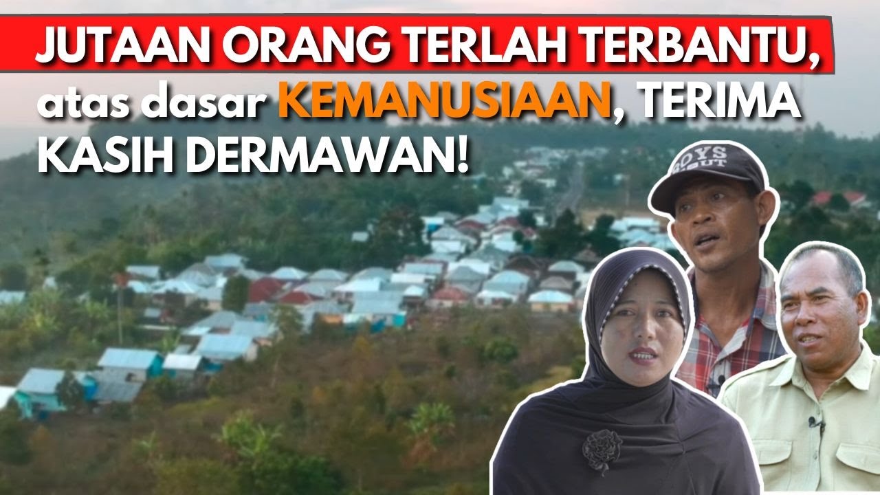 Tak ada kata paling Indah selain TERIMA KASIH DERMAWAN atas BANTUAN untuk JUTAAN ORANG cover art