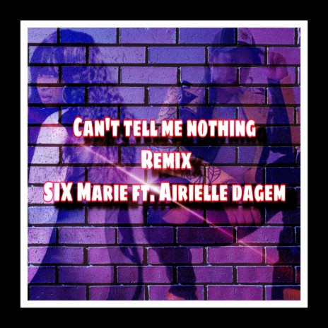 Can't Tell Me Nothing (feat. Airielle DaGem) (Remix) cover art