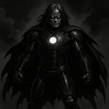 Ironman in black cover art