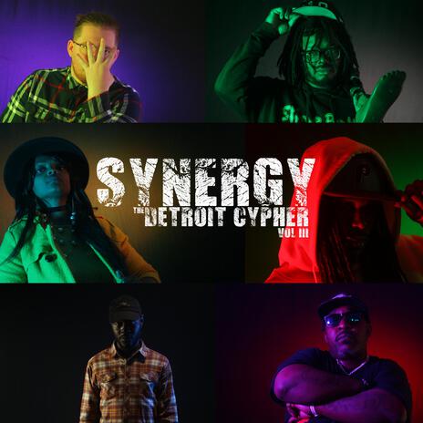 SYNERGY: The Detroit Cypher, Vol. 3 ft. 1KPJ, Mz Xtreme, Trouble 1ne, Moe Davon & Legwork Snap cover art