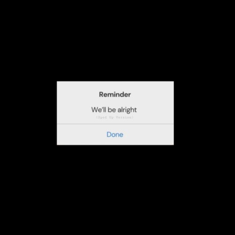 be alright! (Sped Up Version) ft. CapzLock & Sped Demon cover art