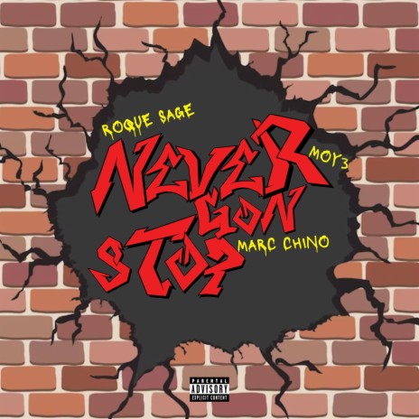 Never Gon Stop ft. MOY3 & Mārc Chino cover art