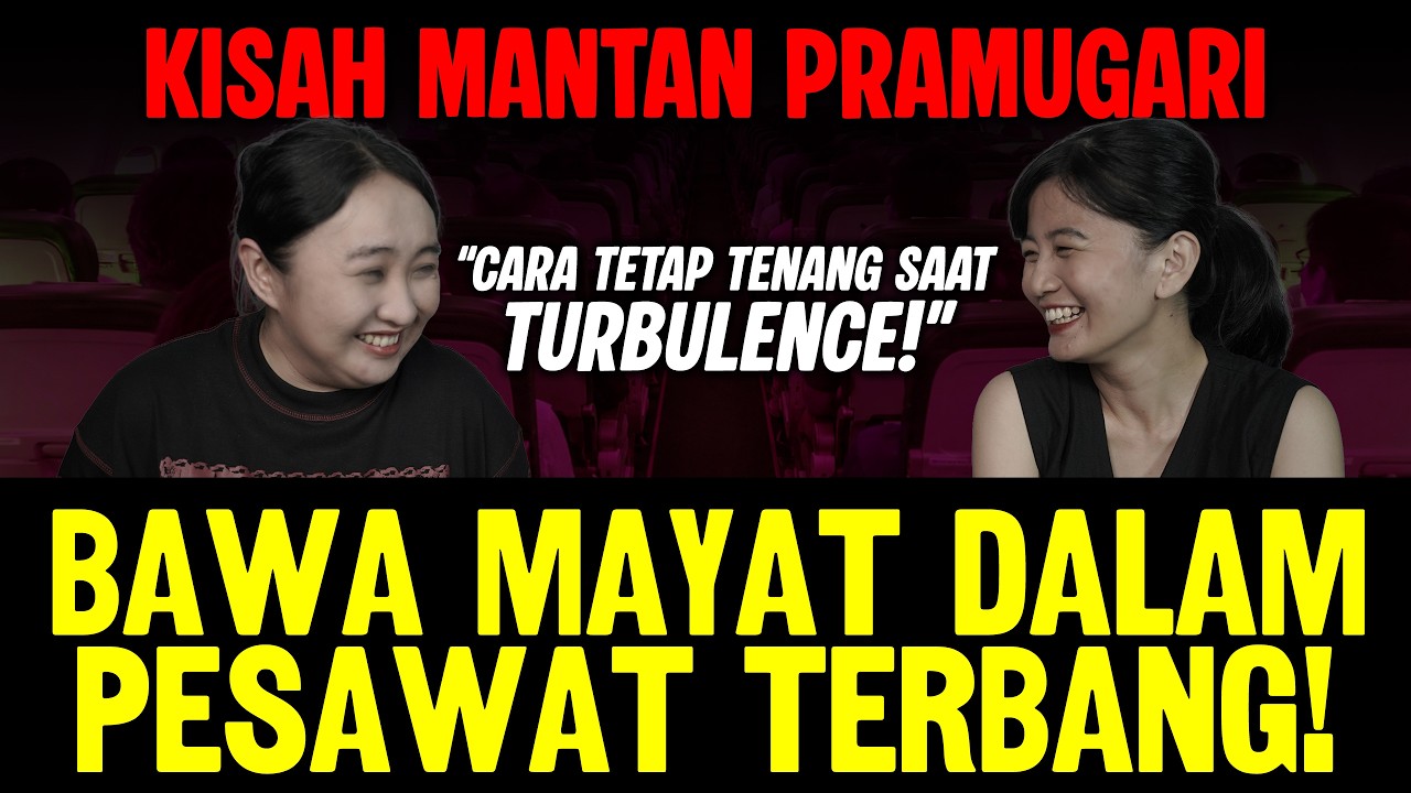 MANTAN PRAMUGARI INI KASIH TIPS AGAR TIDAK TAKUT NAIK PESAWAT TERBANG! cover art