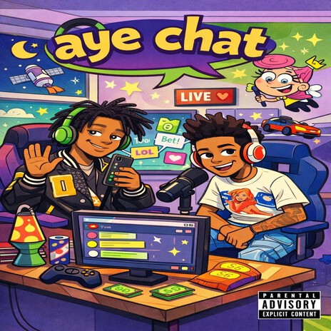 Aye Chat ft. Koury Shakurr cover art