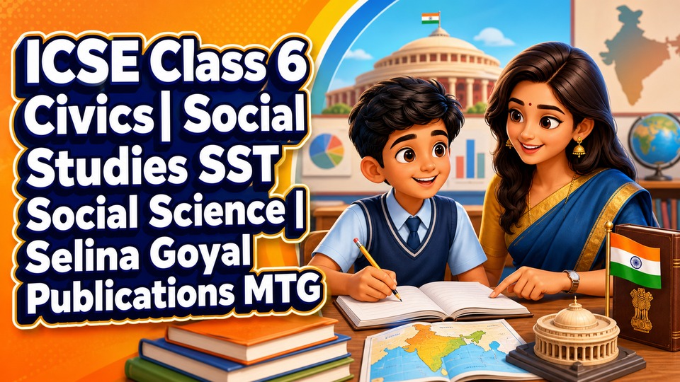 ICSE Class 6 Civics| Social Studies SST Social Science | Selina Goyal Publications MTG